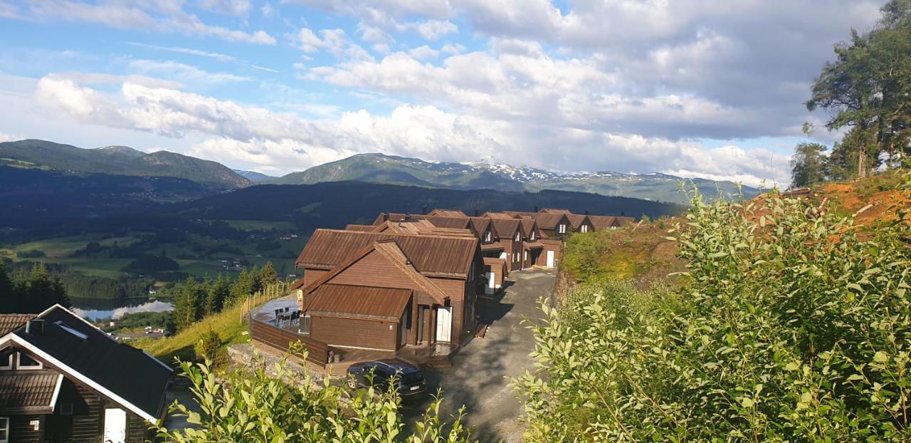 New And Exclusive Cottage In Voss With A Great View Skulestadmo Bagian luar foto