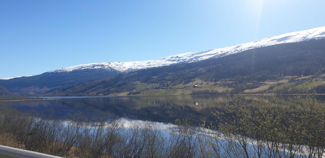 New And Exclusive Cottage In Voss With A Great View Skulestadmo Bagian luar foto