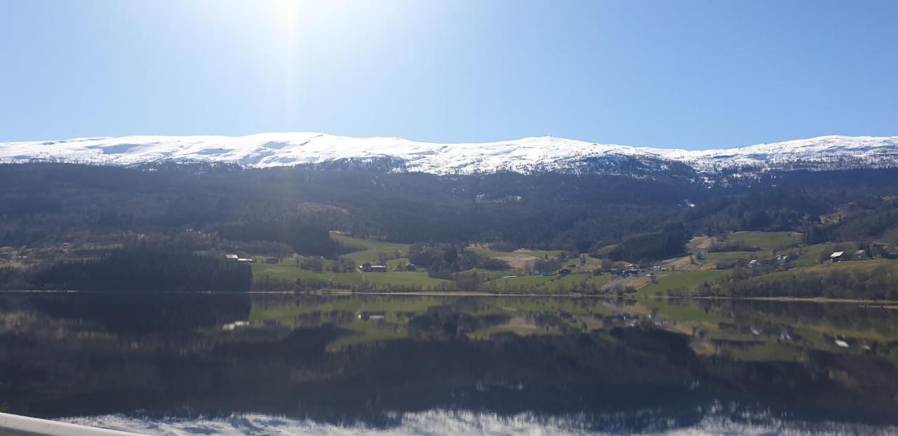 New And Exclusive Cottage In Voss With A Great View Skulestadmo Bagian luar foto